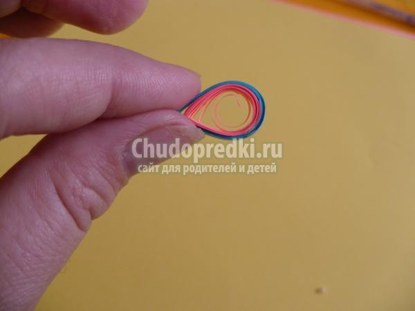 поделки в технике квиллинг. Рыбка