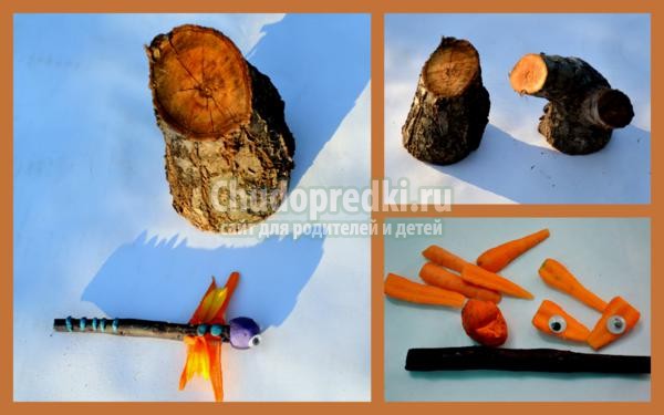 летние поделки из овощей и фруктов