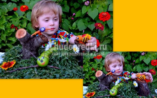 летние поделки из овощей и фруктов