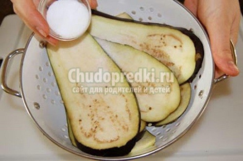 Баклажаны с чесноком