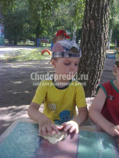 кораблик из соленого теста