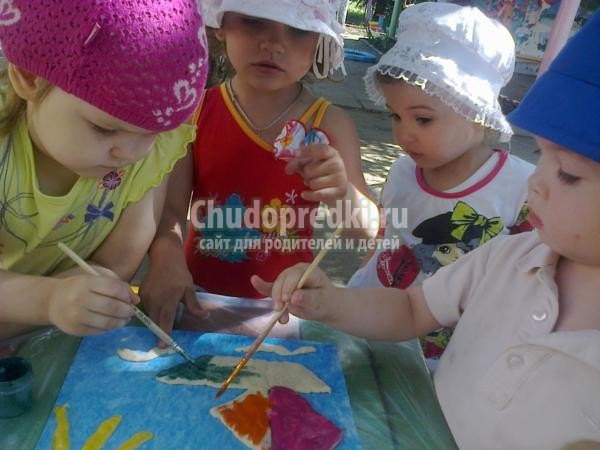 кораблик из соленого теста