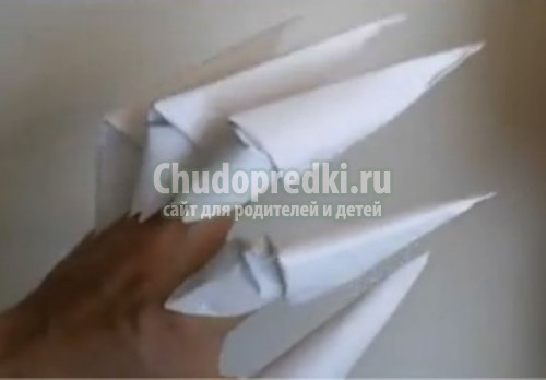 Как сделать руку из бумаги