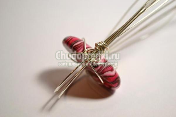 кольцо в технике wire wrap. Розовые оттенки кольцо в технике wire wrap. Розовые оттенки
