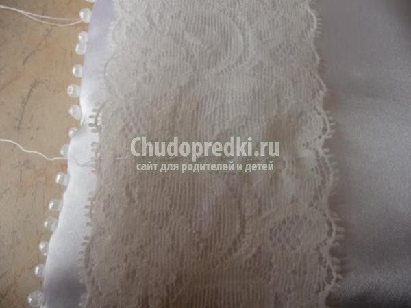свадебная подушечка для колец