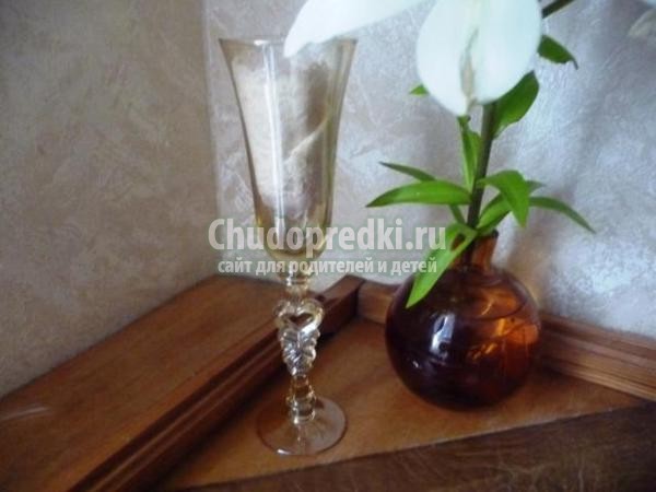 Свадебные бокалы своими руками