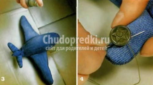 Мягкая игрушка самолет, своими руками