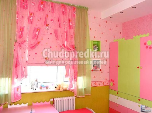Шторы для детской комнаты