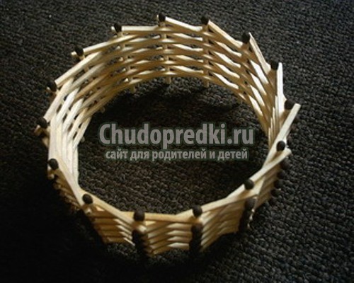 Поделки из спичек