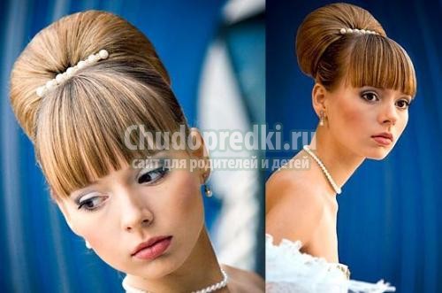 Прическа бабетта