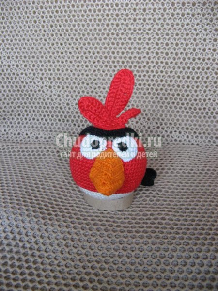 вязание игрушек крючком. Angry Birds