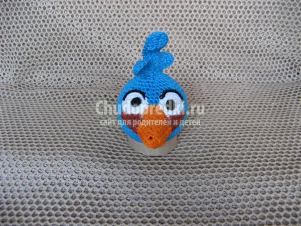 вязание игрушек крючком. Angry Birds