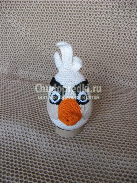 вязание игрушек крючком. Angry Birds