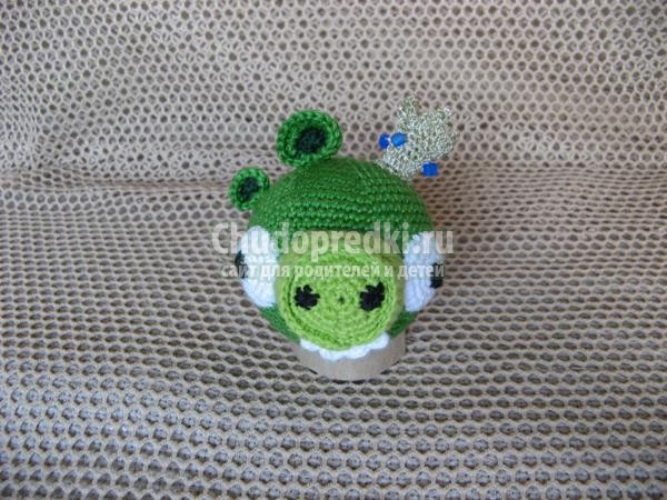 вязание игрушек крючком. Angry Birds