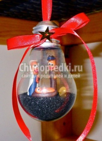 Новогодние игрушки своими руками