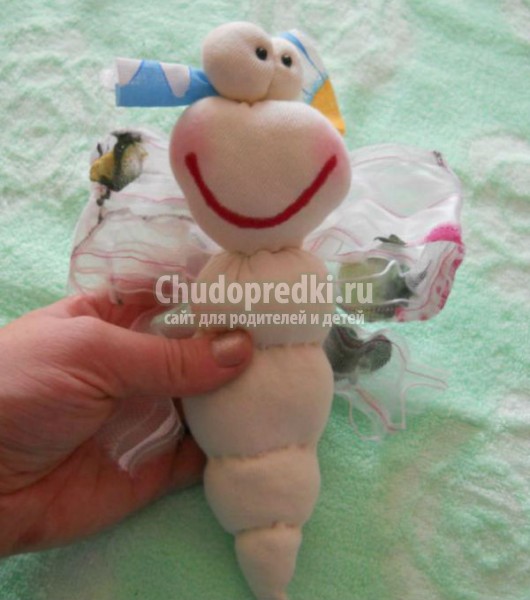 игрушки из ткани своими руками. Бабочка