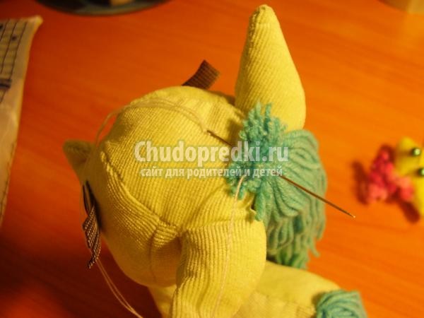 игрушки своими руками из ткани. Малютки пони