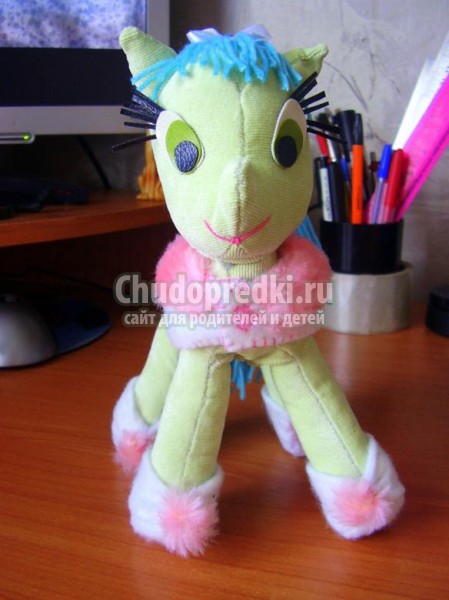 игрушки своими руками из ткани. Малютки пони