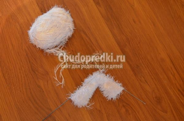вязаные игрушки. Развивающий кубик