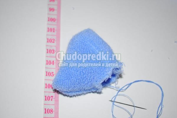 мишка из махрового носка
