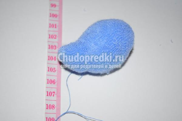 мишка из махрового носка