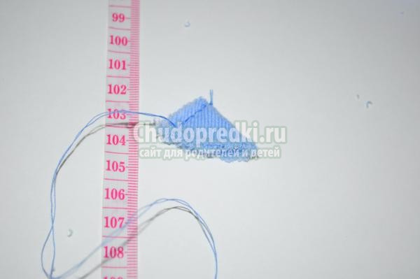 мишка из махрового носка