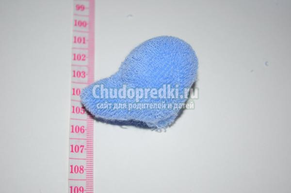 мишка из махрового носка