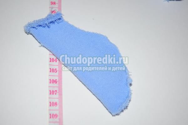 мишка из махрового носка