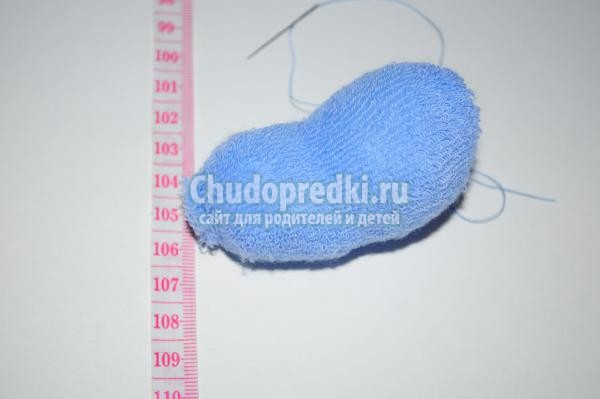 мишка из махрового носка