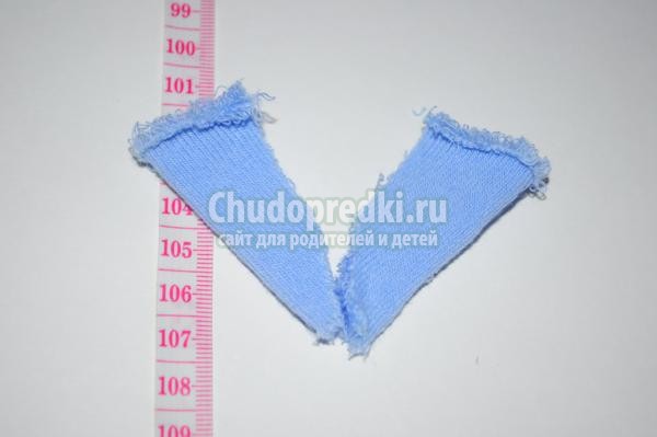 мишка из махрового носка