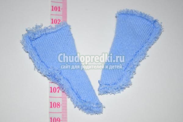 мишка из махрового носка