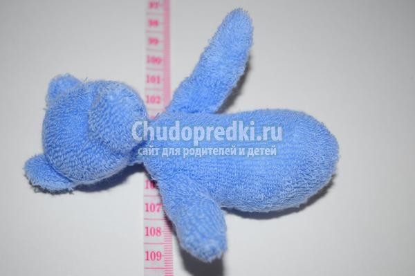 мишка из махрового носка