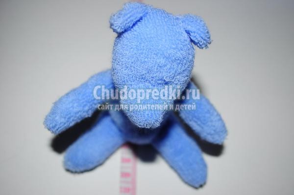мишка из махрового носка
