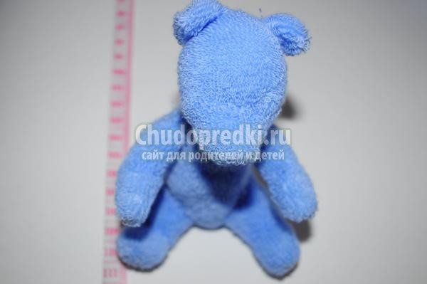 мишка из махрового носка