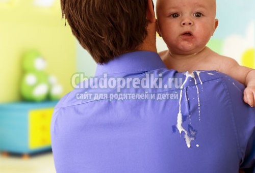 Срыгивание у грудничков