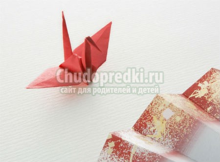 Оригами лебедь
