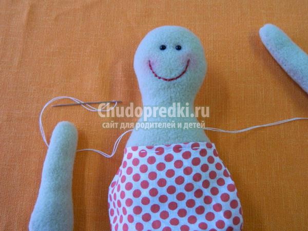 игрушки своими руками. Ангелок Валентин