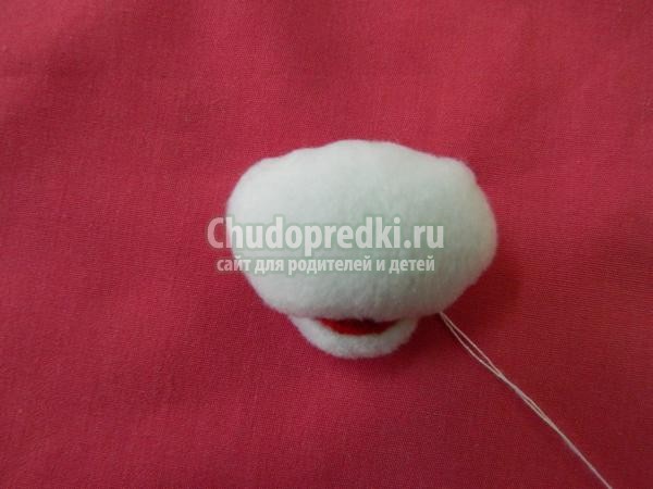 игрушки своими руками. Мишка из флиса