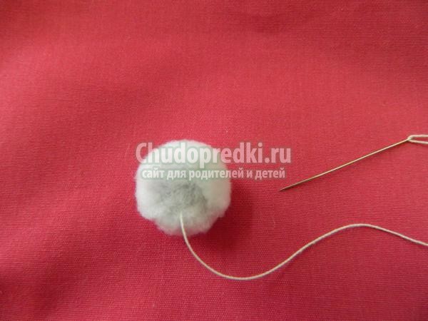 игрушки своими руками. Мишка из флиса