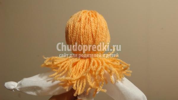текстильная кукла-перевертыш. Золушка