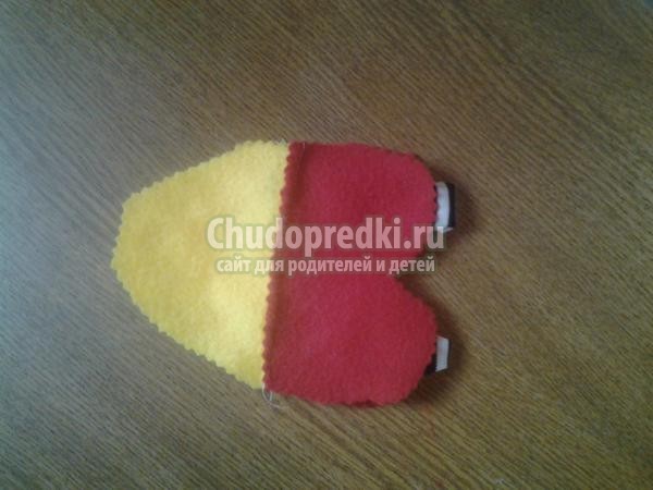 текстильные игрушки. Марионетка-гномик