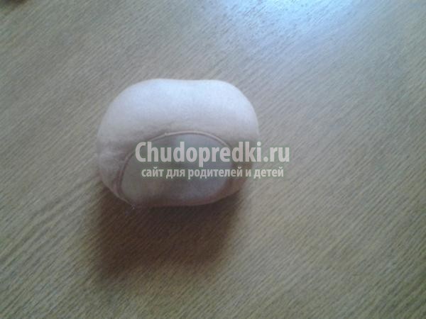 текстильные игрушки. Марионетка-гномик