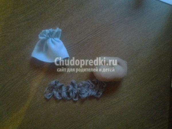 текстильные игрушки. Марионетка-гномик