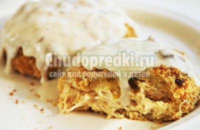 Курица в сливочном соусе
