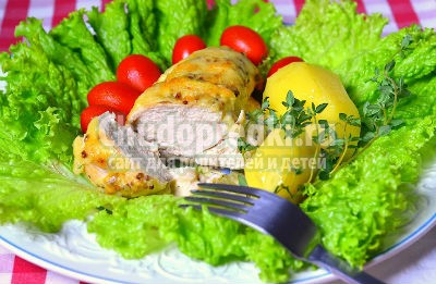 Курица в сливочном соусе