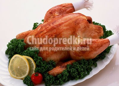 Курица в духовке