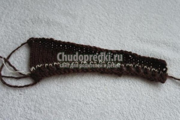вязаные елочные игрушки. Сосновые шишки