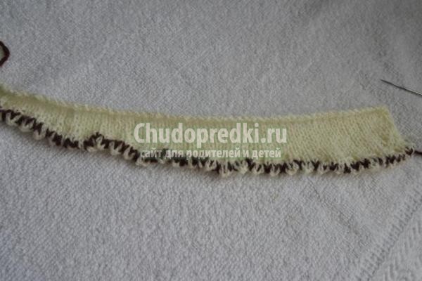 вязаные елочные игрушки. Сосновые шишки