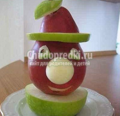 Поделки из фруктов Поделки из фруктов
