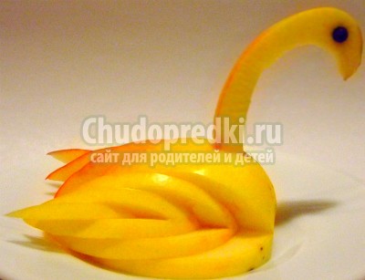 Поделки из овощей и фруктов